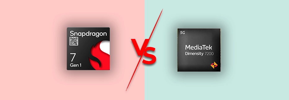 dimensity 7200 processor vs snapdragon 6 gen 1 processor