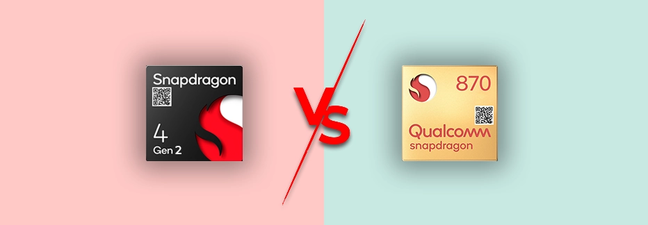 Qualcomm Snapdragon 4 Gen 2 Vs Snapdragon 870 Specification Comparison